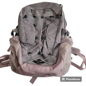 The North Face Borealis Backpack / Laptop Bag, Purple & Gray, Great Condition